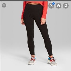 Black Wild Fable leggings